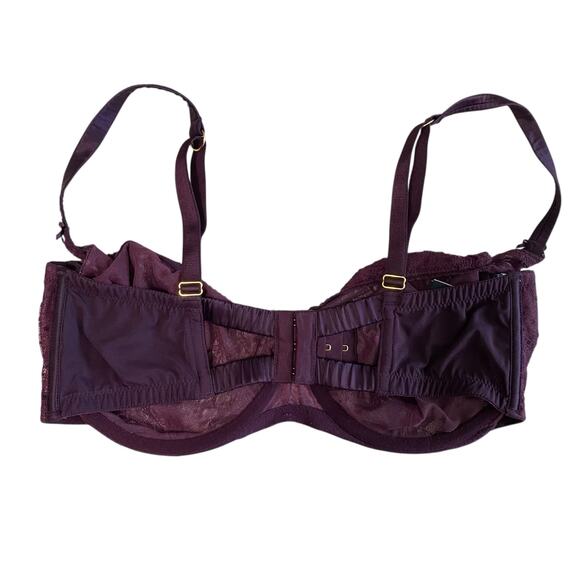 Victoria’s Secret Dream Angels Unlined Balconet 38DDD Plum Purple - Picture 2 of 4